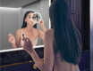 BATHROOM MIRROR WITH LED LIGHT - SLIMLINE L49 #4
