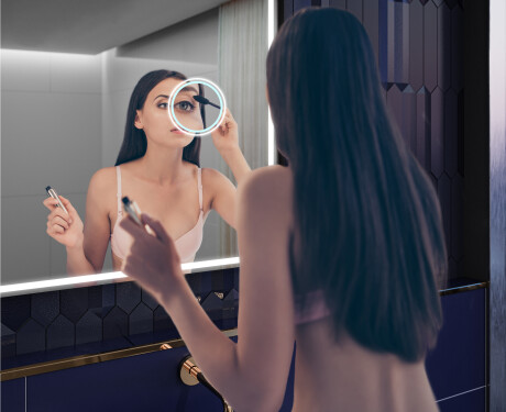 BATHROOM MIRROR WITH LED LIGHT - SLIMLINE L49 #4