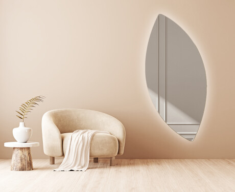 Irregular Mirror LED Lighted decorative design L221 #4