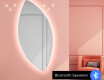 Irregular Mirror LED Lighted decorative design L221 #7
