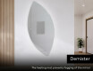 Irregular Mirror LED Lighted decorative design L221 #8