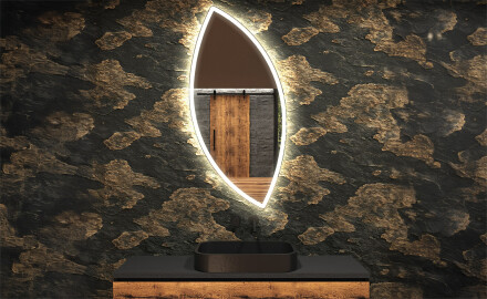 Irregular Mirror LED Lighted decorative design L222