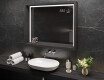 Bathroom Mirror With LED Light WoodenFrame #10