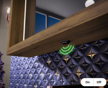 Bathroom Mirror With LED Light WoodenFrame #6