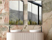 Rectangular vertical wall hanging mirror L198 #6