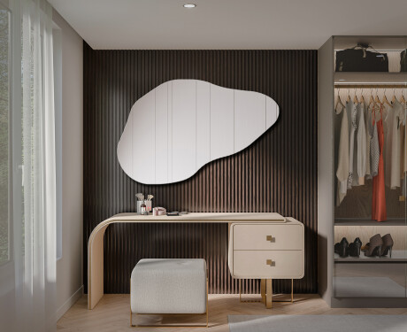 Irregular wall hanging mirror L208 #2