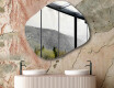 Irregular wall hanging mirror L209 #6