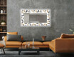 Backlit Decorative Mirror For The Living Room - Donuts #5