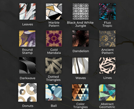 Backlit Decorative Mirror For The Living Room - Donuts #9