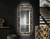 Backlit Decorative Mirror For The Hallway - Autumn Jungle