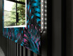 Backlit Decorative Mirror For The Bathroom - Fluo Tropic #11