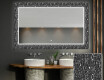 Backlit Decorative Mirror For The Bathroom - Gothic #1