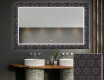 Backlit Decorative Mirror For The Bathroom - Ornament #1