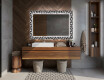 Backlit Decorative Mirror For The Bathroom - Triangless #12
