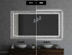 Backlit Decorative Mirror For The Bathroom - Triangless #7