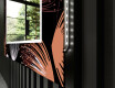 Backlit Decorative Mirror For The Living Room - Dandelion #11