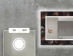 Backlit Decorative Mirror For The Living Room - Dandelion #4