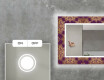 Backlit Decorative Mirror For The Living Room - Gold Mandala #4