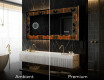 Backlit Decorative Mirror - Mosaic Dreams