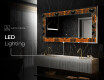 Backlit Decorative Mirror - Mosaic Dreams #7