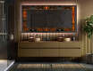 Backlit Decorative Mirror - Mosaic Dreams #5