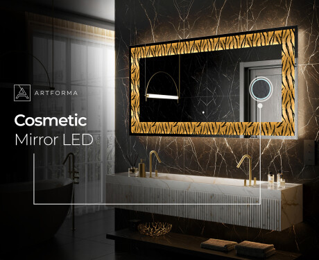Backlit Decorative Mirror - Midnight Mirage #8