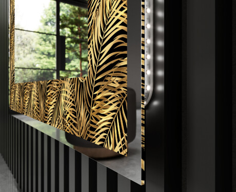 Backlit Decorative Mirror - Tropical Paradise #3