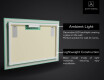 Backlit Decorative Mirror - Tropical Paradise #4