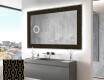 Backlit Decorative Mirror - Nordic Charm
