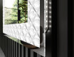 Backlit Decorative Mirror - Marble Uplift #3