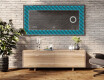 Backlit Decorative Mirror - Blue Harmonies #5