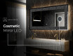 Backlit Decorative Mirror - Dark Elegance #9