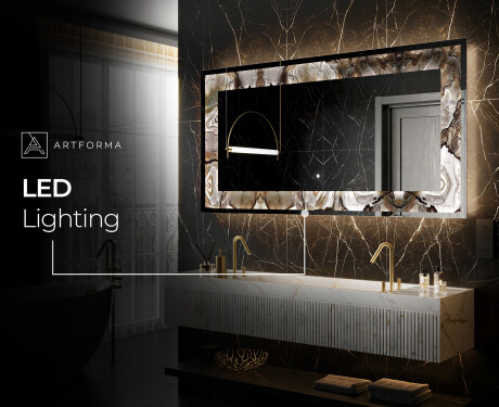 Backlit Decorative Mirror - Desert Wonders #6
