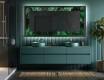 Backlit Decorative Mirror - Malachite Magic #5