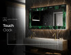 Backlit Decorative Mirror - Malachite Magic #8