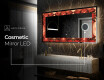 Backlit Decorative Mirror - Fiery Reflections #9