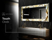 Backlit Decorative Mirror - Golden Streaks #8