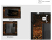 Backlit Decorative Mirror - Amber Shell #3