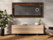 Backlit Decorative Mirror - Amber Shell #5