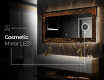 Backlit Decorative Mirror - Amber Shell #7
