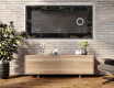 Backlit Decorative Mirror - Golden Veins #5