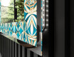 Backlit Decorative Mirror - Floral Elevations #3