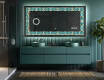 Backlit Decorative Mirror - Floral Elevations #5