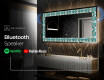 Backlit Decorative Mirror - Floral Elevations #9