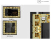 Backlit Decorative Mirror - Glow Geometry #2