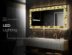 Backlit Decorative Mirror - Glow Geometry #7