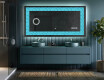 Backlit Decorative Mirror - Divergent Lines #5