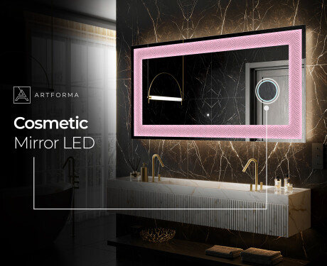 Backlit Decorative Mirror - Experimental Compositions #6