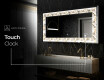 Backlit Decorative Mirror - Floral Reflections #5