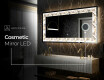 Backlit Decorative Mirror - Floral Reflections #8